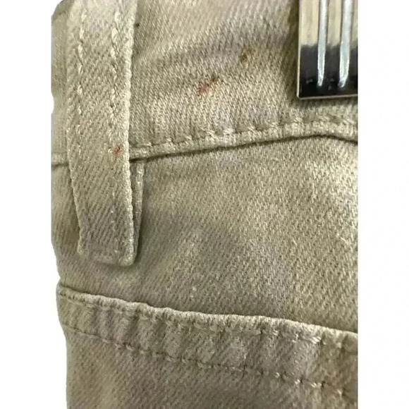 Aura From Women at Wrangler Short Rise Tan Jeans, Size 8P Tall, Pre-Owned - Picture 10 of 12